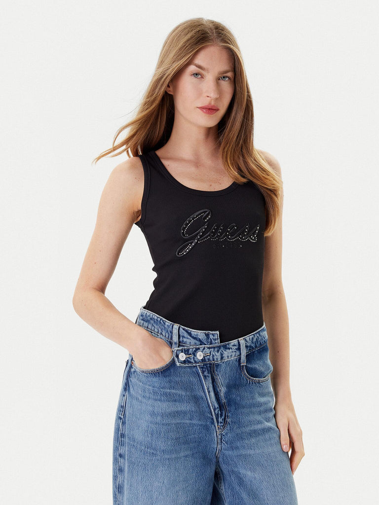 GUESS SL RAISSA LOGO TANK TOP