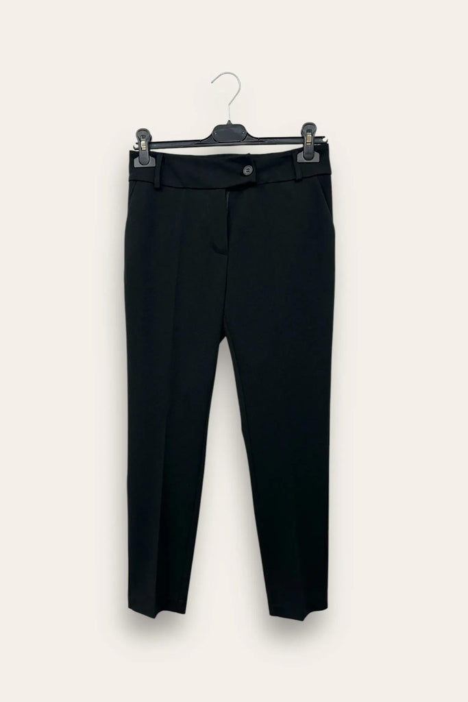 LOVEme Pantalone a sigaretta in crepe