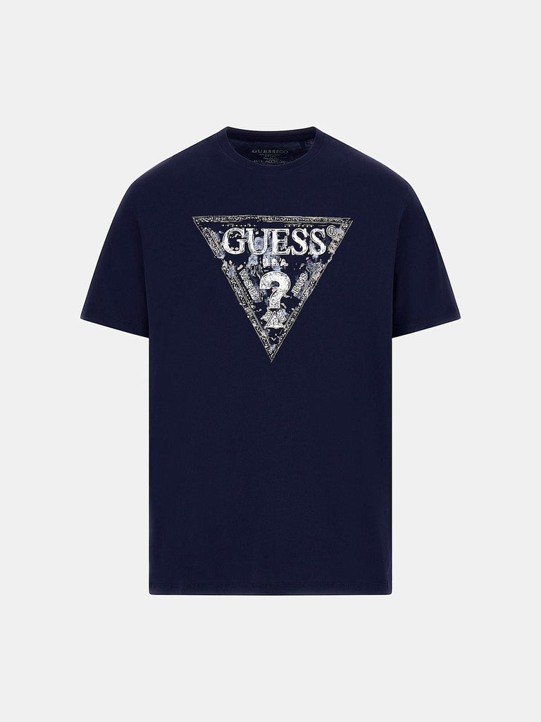 GUESS SS CN GUESS TRIANGLE TEE