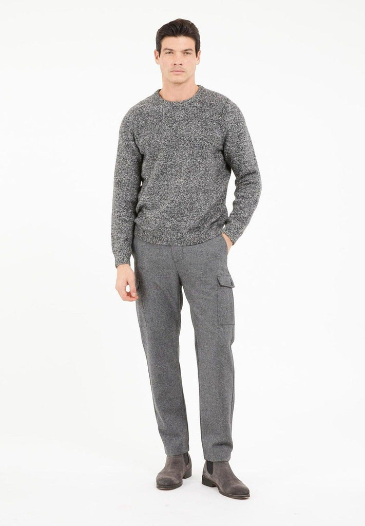 GUESS LS MARLED CREW NK JASON SWTR