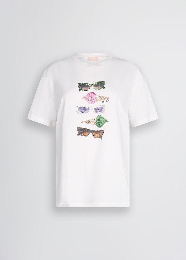 LIU JO ECS T-SHIRT MODA M/C