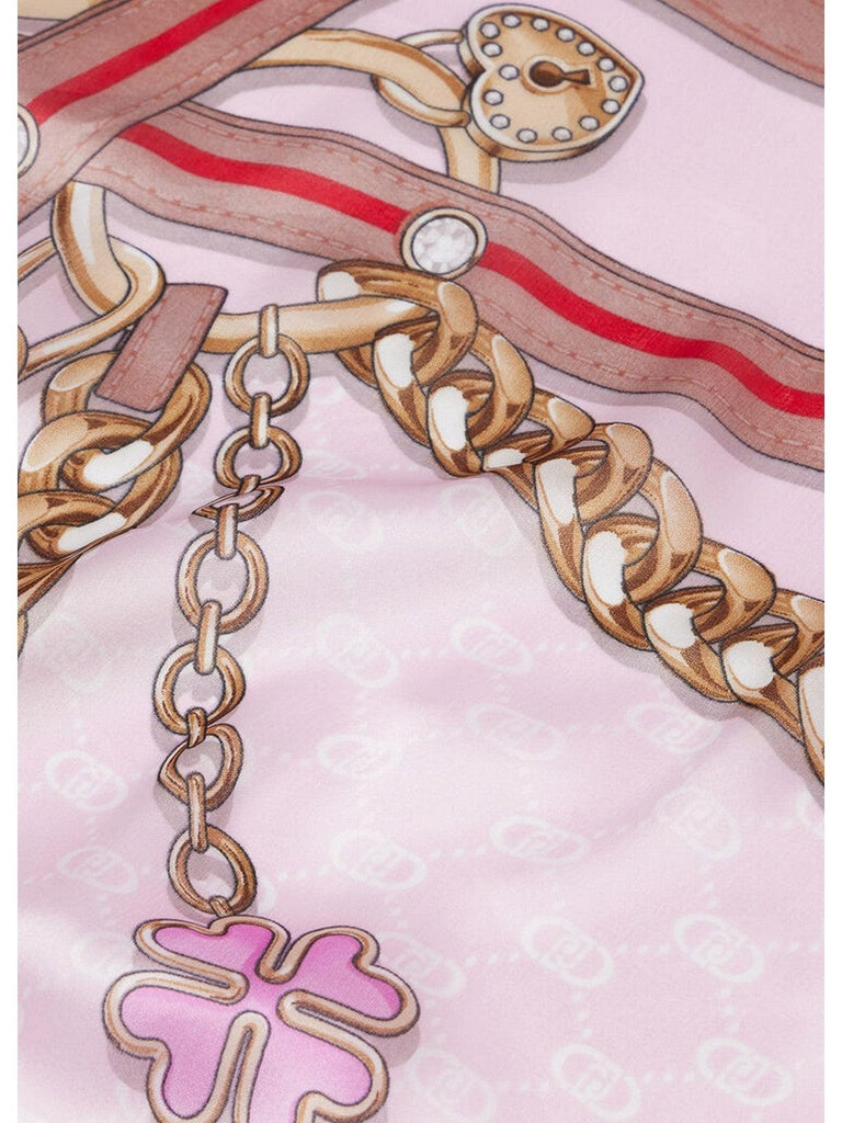 LIU JO ECS FOULARD STRIPED TAPE 120X