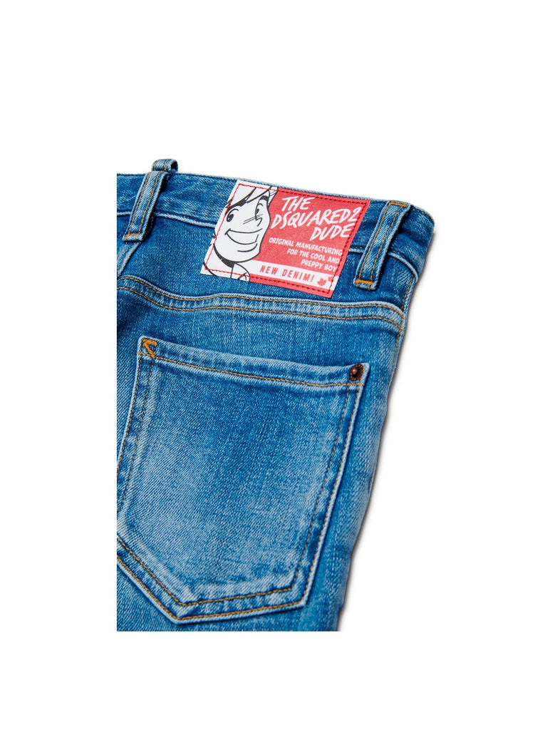 DSQUARED2 JUNIOR D2P31LVM COOL GUY JEAN PANTALONI