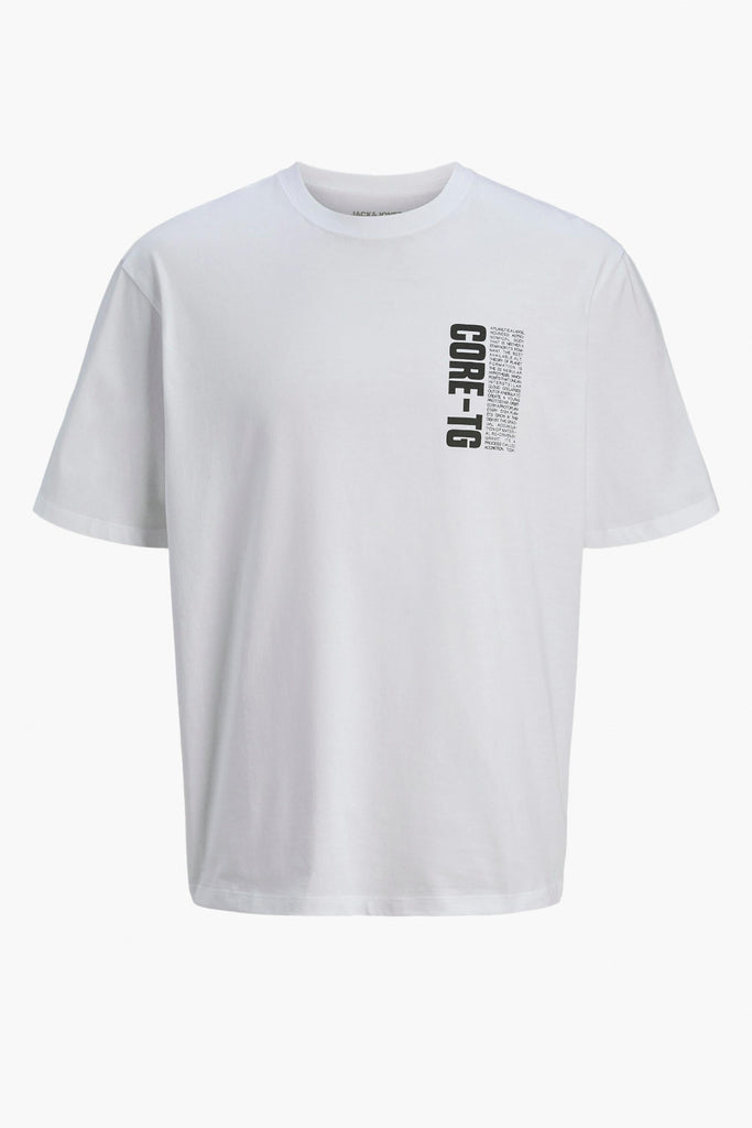 JACK AND JONES JCOFLASH TEE SS CREW NECK STYD