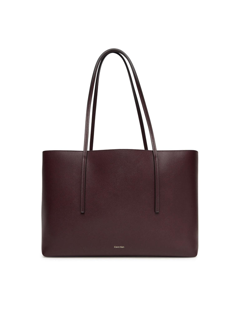 CALVIN KLEIN FOIL LOGO TOTE W/POUCH