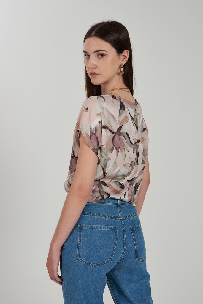 YES ZEE TOP DONNA SCOLLO A V INCOROCIATO CON NODO