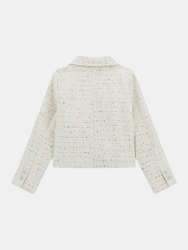 GUESS TWEED LS JACKET