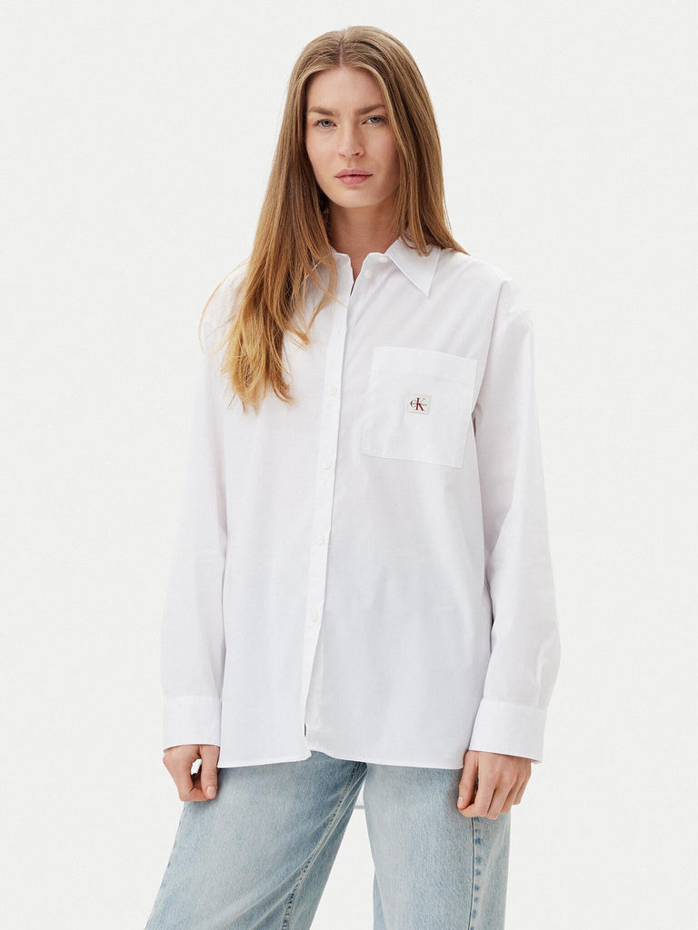 CALVIN KLEIN JEANS POPLIN RELAXED SHIRT