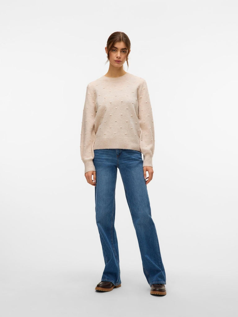 VERO MODA VMFRANCESCA LS O-NECK PULLOVER BOO