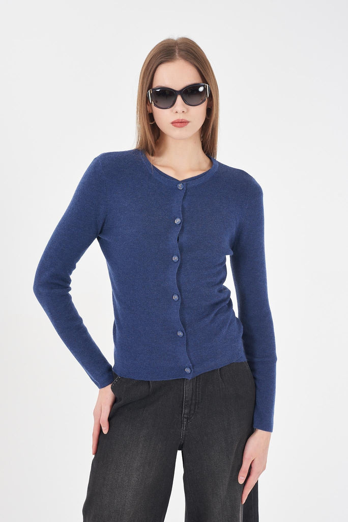 YES ZEE MAGLIA DONNA CARDIGAN