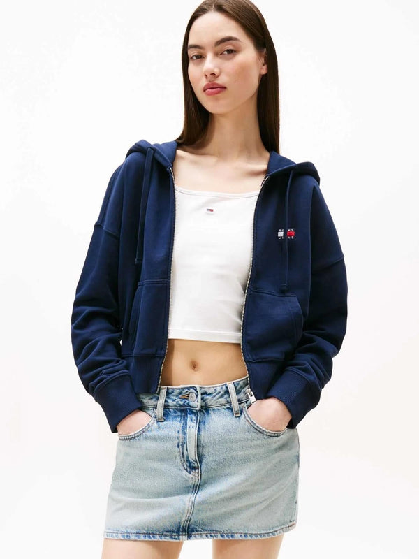 TOMMY JEANS TJW BXY CRP ZIP THRU