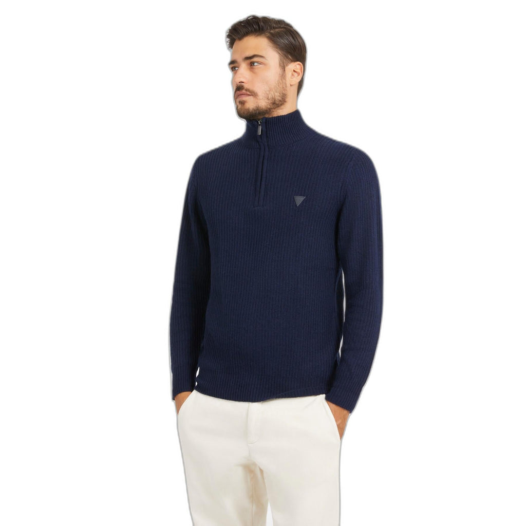 GUESS ARIC RIBBED CAMIONER SWTR