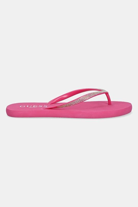 GUESS FLIP FLOP RHINESTONE