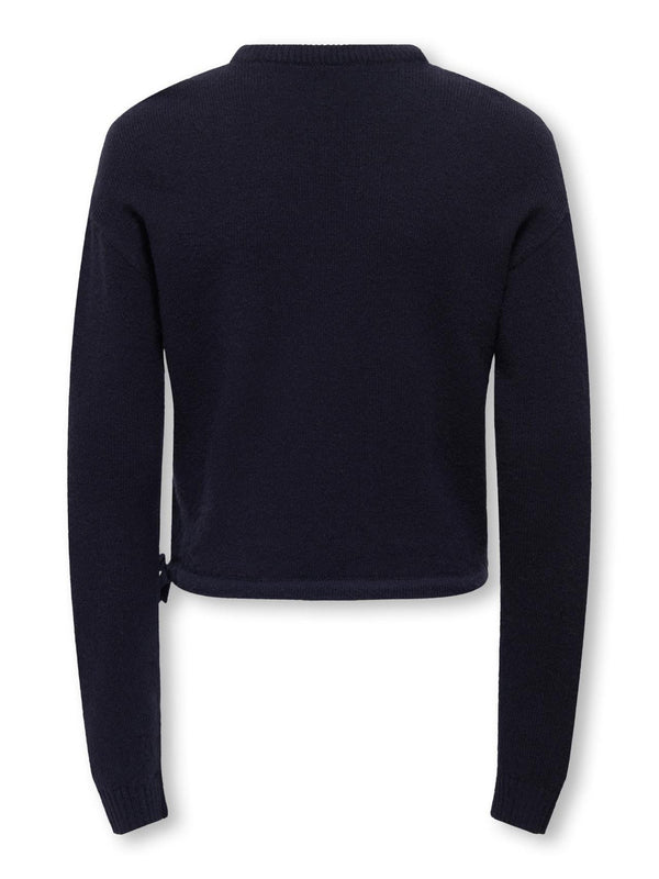 ONLY KIDS KOGKATIA LS TEXT O-NECK CP KNT