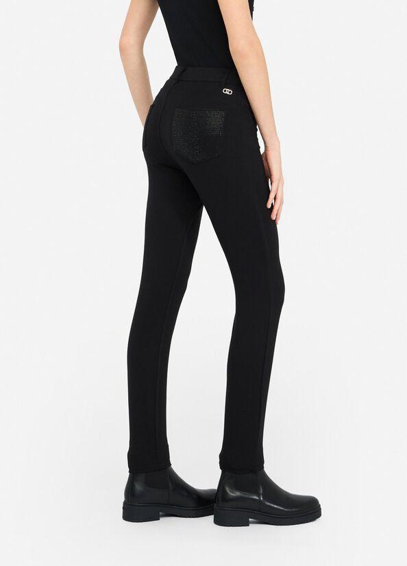 LIU JO ECS PANT.JERSEY LUNGO