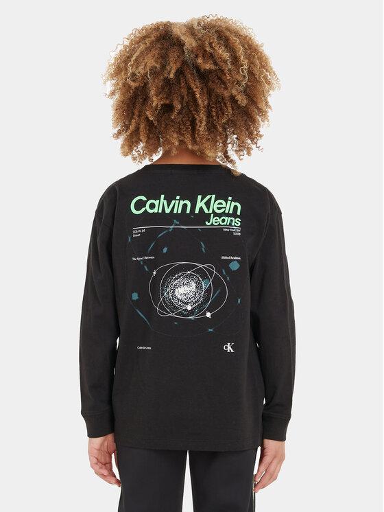 CALVIN KLEIN JEANS GLOW IN THE DARK LS TSHIRT