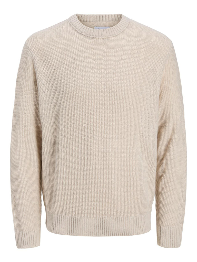 JACK AND JONES JJROY KNIT CREW NECK AW25