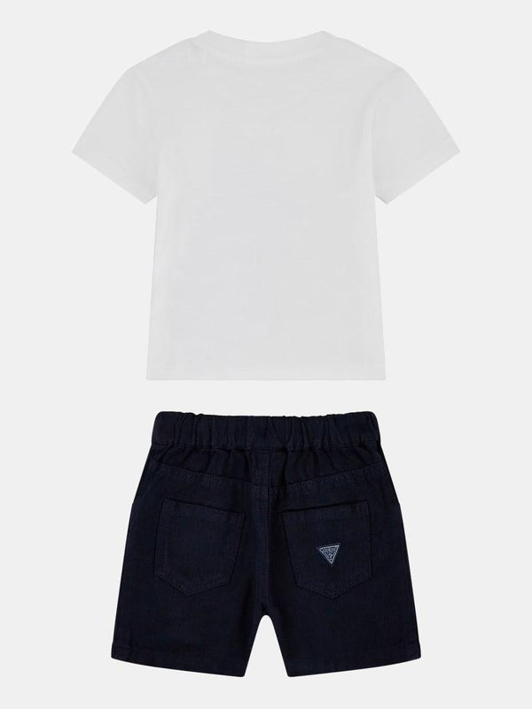 GUESS SET SS T-SHIRT + LIN