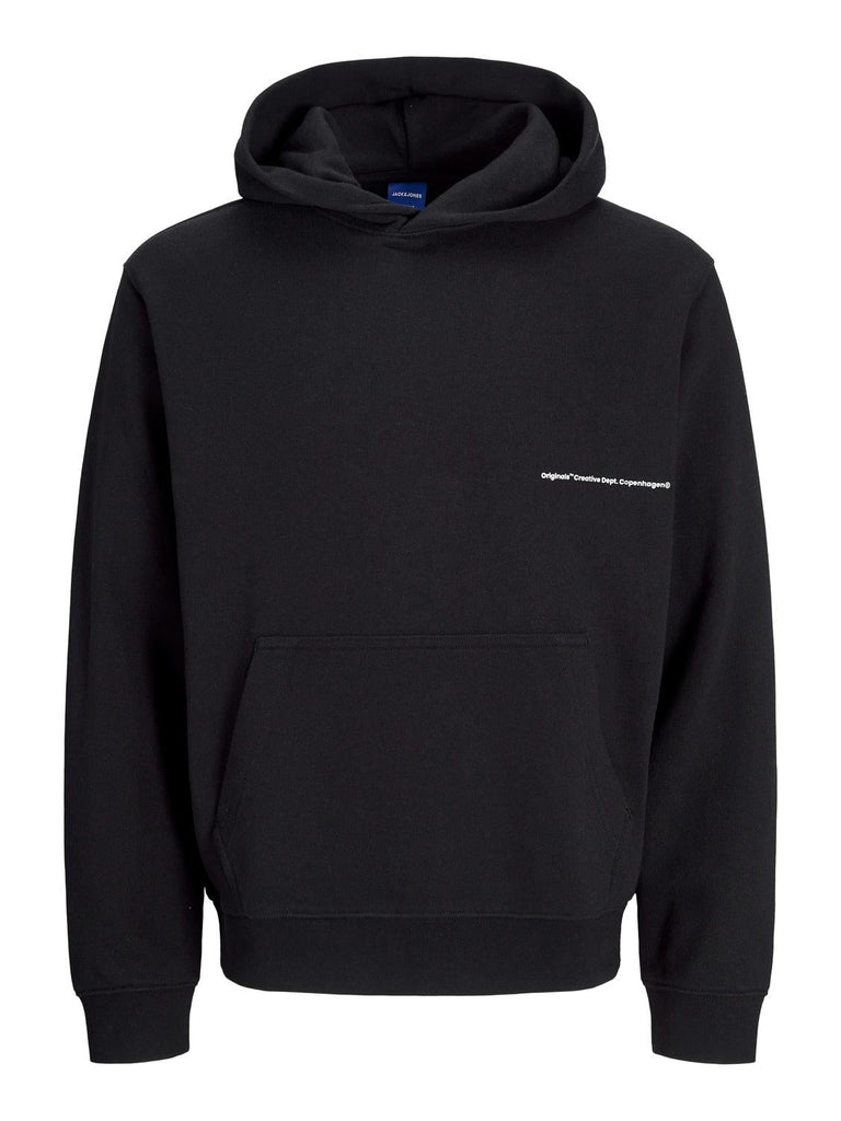 JACK AND JONES JORPORTO PATTERN SWEAT HOOD