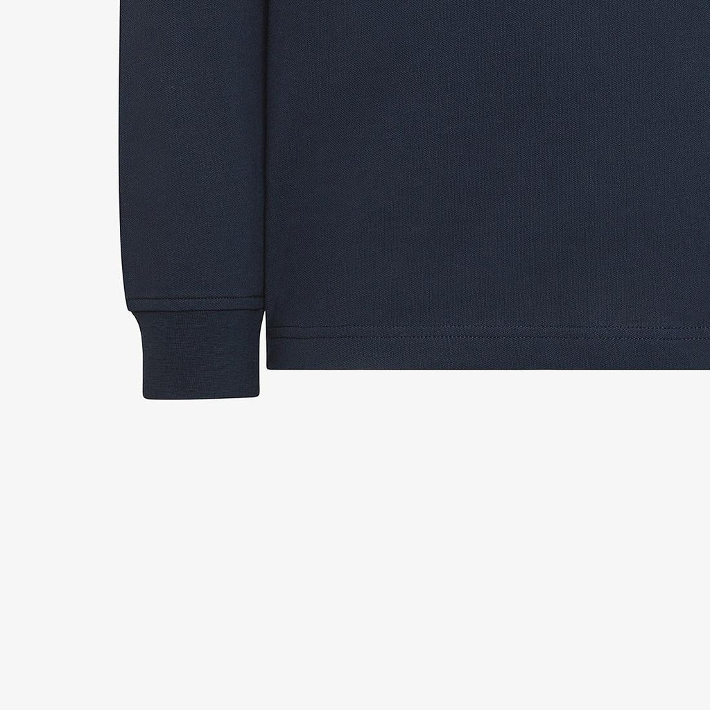 SUN68 POLO SMALL STRIPES L/S