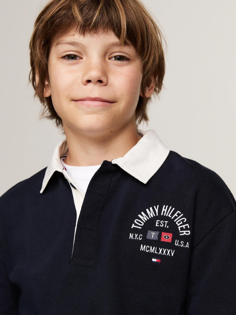 TOMMY HILFIGER FLAGS POLO LS