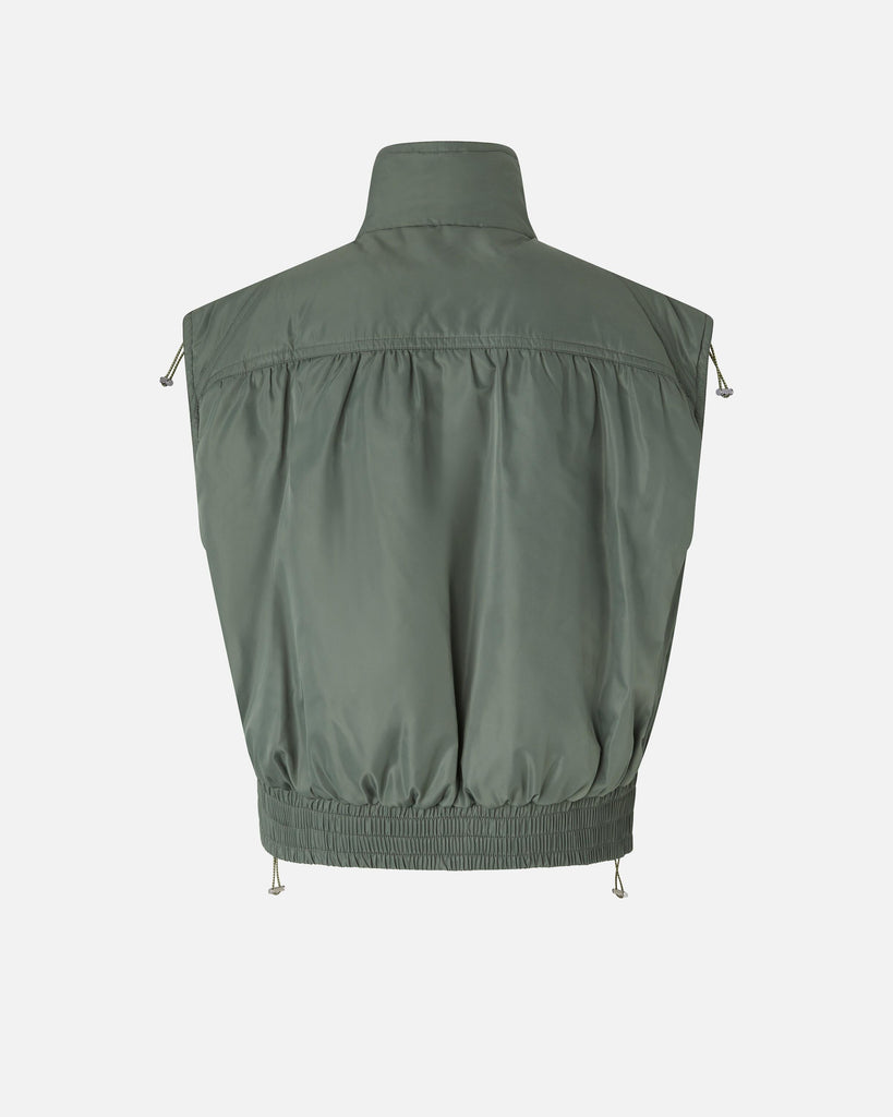 PINKO ANGELES GILET DIAGONALE MAT