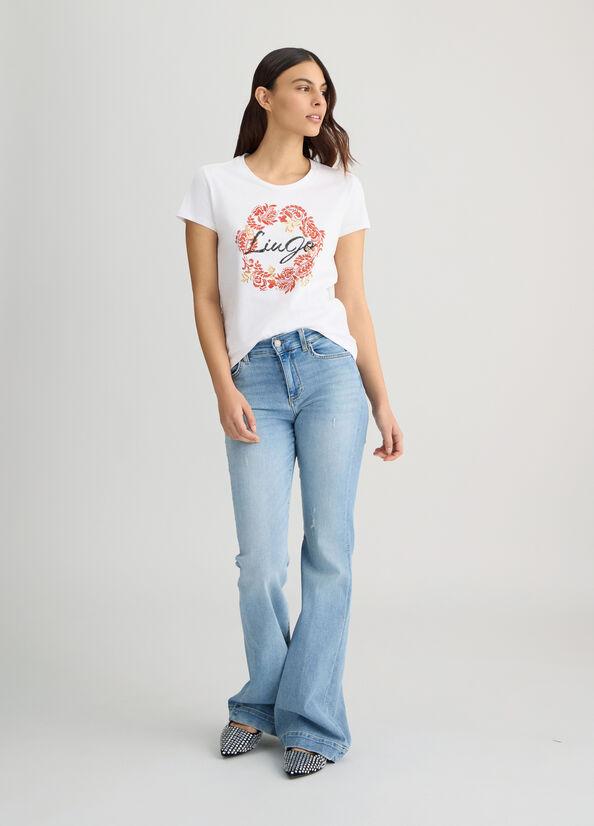 LIU JO ECS T-SHIRT MODA M/C