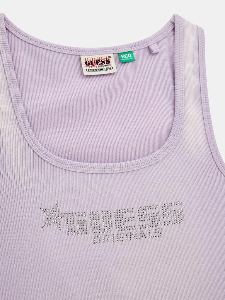 GUESS GO RHINESTONE TANK