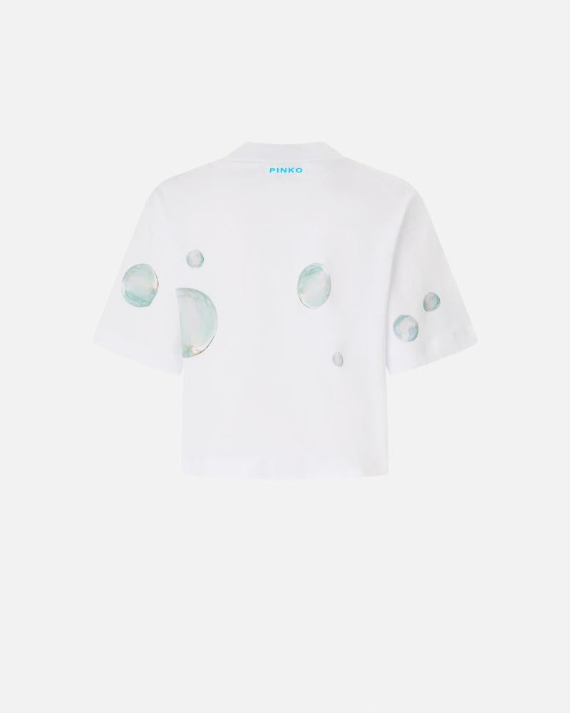 PINKO TORTILLA T-SHIRT JERSEY COTONE