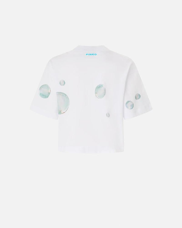 PINKO TORTILLA T-SHIRT JERSEY COTONE