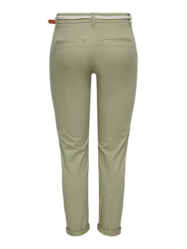 ONLY ONLBIANA MW COTTON BELT CHINO CC PNT
