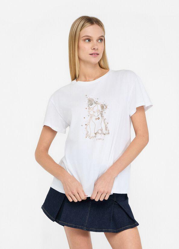 LIU JO ECS T-SHIRT MODA M/C