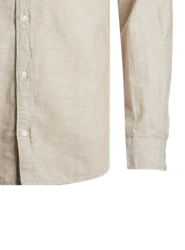 JACK AND JONES JJELINEN BLEND SHIRT LS SN