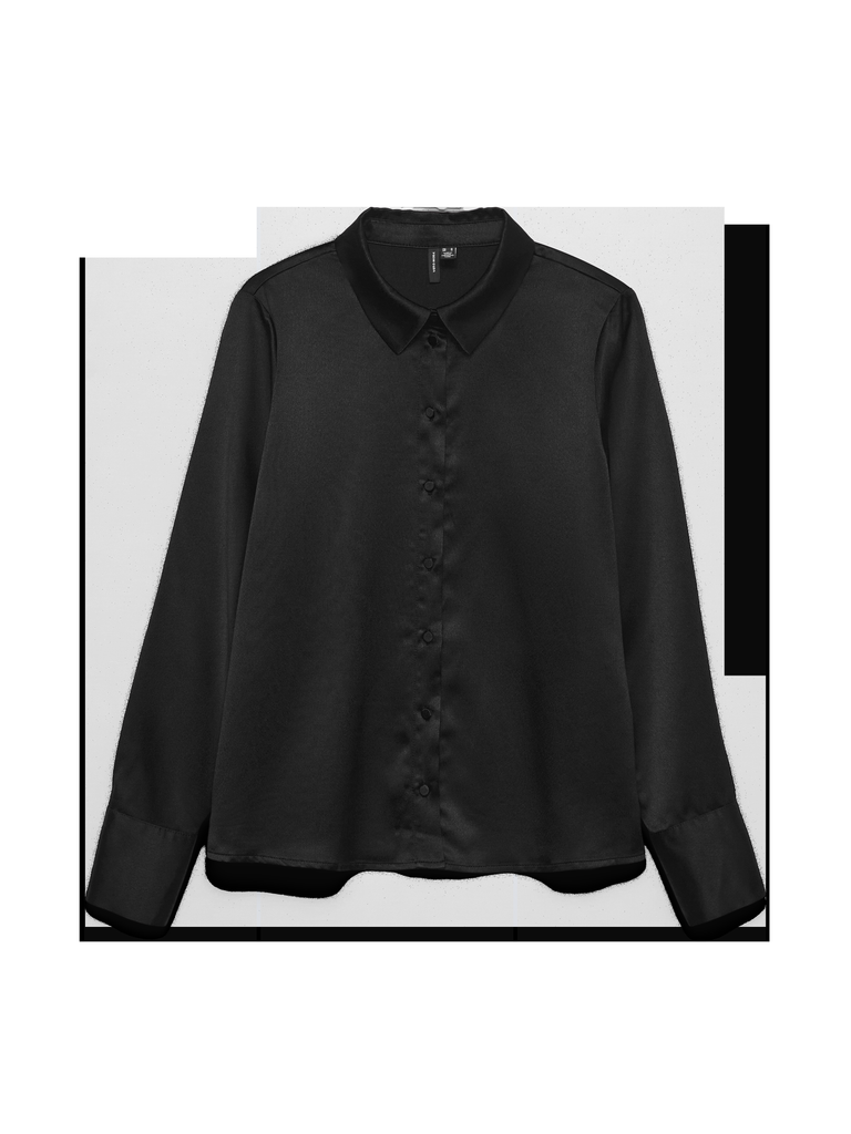 VERO MODA VMMERLE LS SHIRT WVN GA NOOS