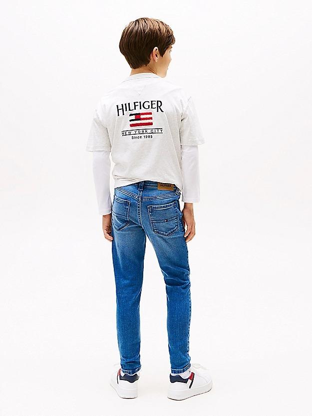 TOMMY HILFIGER SCANTON Y SLIM FIT DKBLUE JEAN