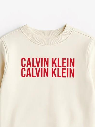CALVIN KLEIN TERRY SEASONAL LOGO CN