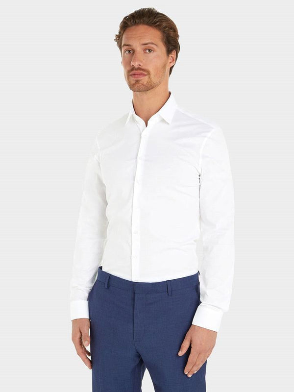 CALVIN KLEIN POPLIN CONTRAST PRIN