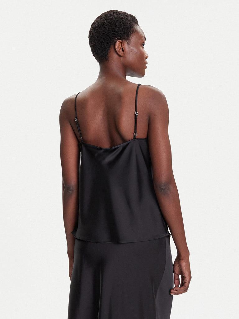 CALVIN KLEIN Matte Satin Cami wit