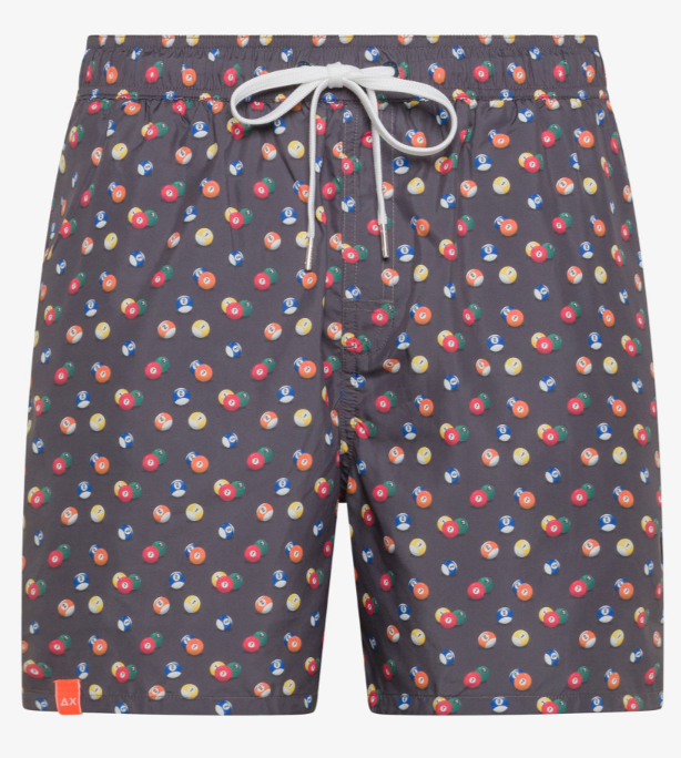 SUN68 SWIM PANT SMALL PATTERN