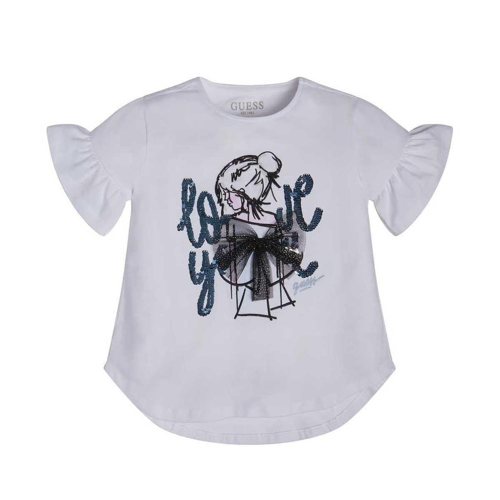 GUESS HIGH LOW SS T-SHIRT