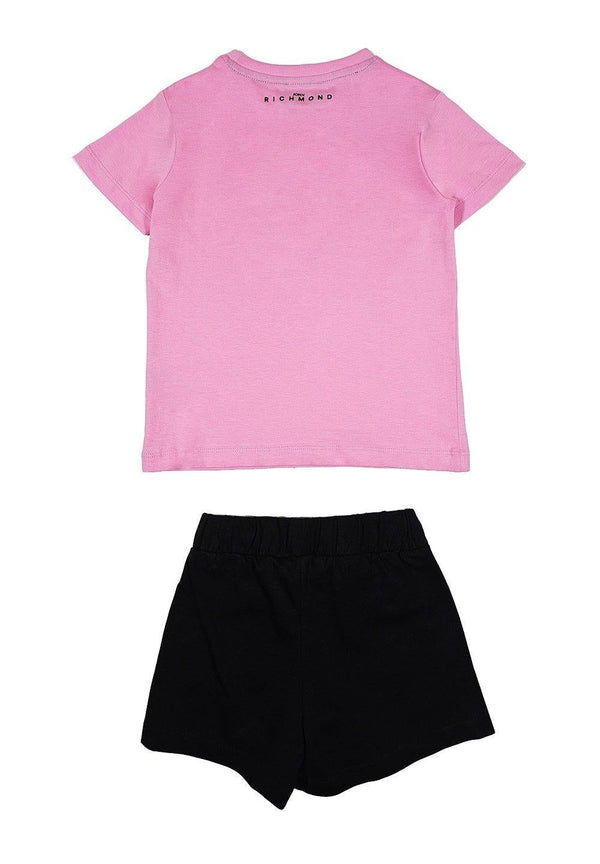 JOHN RICHMOND T-SHIRT + SHORTS