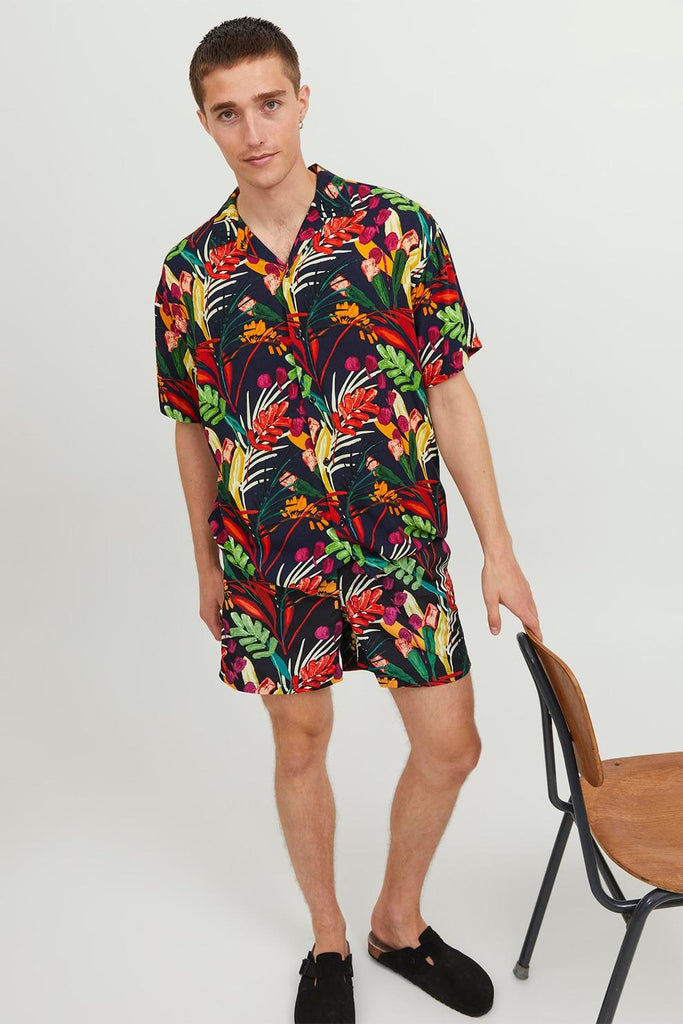 JACK AND JONES JORLUKE SODRA AOP SHIRT SS
