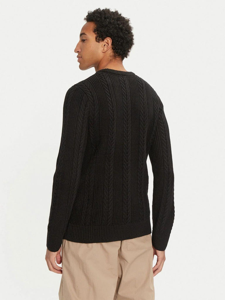 JACK AND JONES JCOCIPHER KNIT CREW NECK