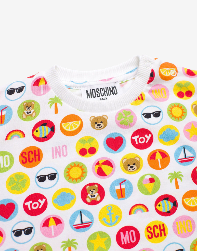 MOSCHINO BABY T-SHIRT M/C