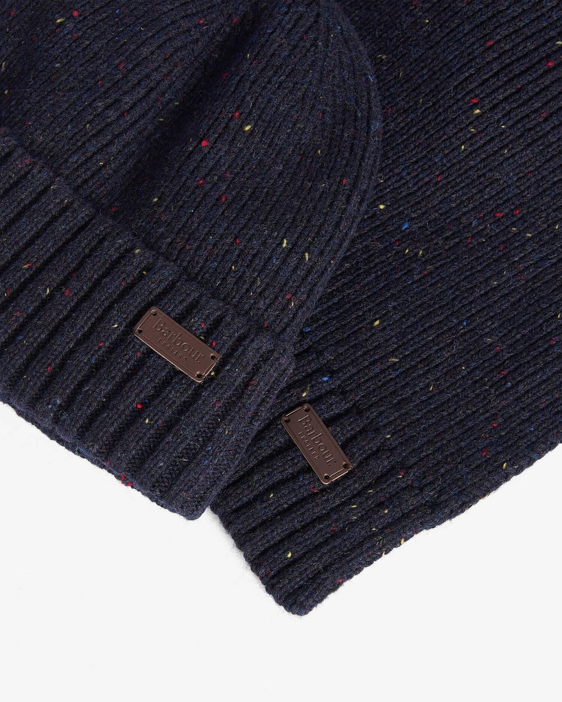 BARBOUR CARLTON FLECK BEANIE & SCARF