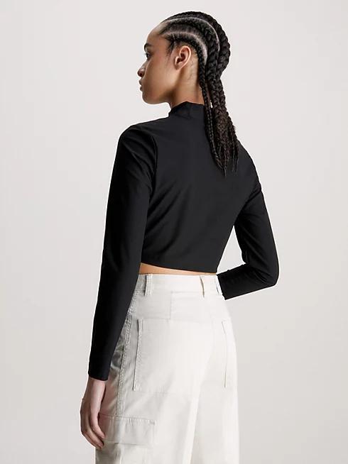 CALVIN KLEIN JEANS TECHNICAL KNIT MOCK