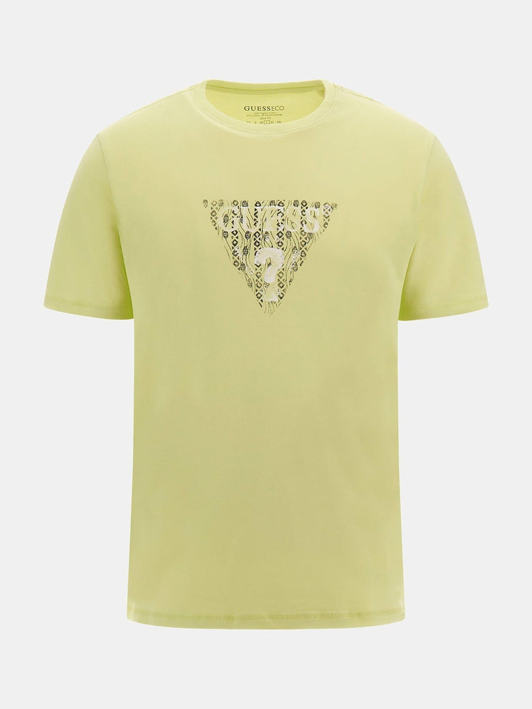 GUESS SS CN GUESS GEO TRIANGLE TEE