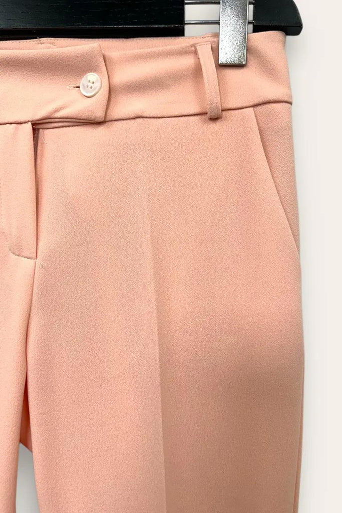 LOVEme Pantalone a sigaretta in crepe
