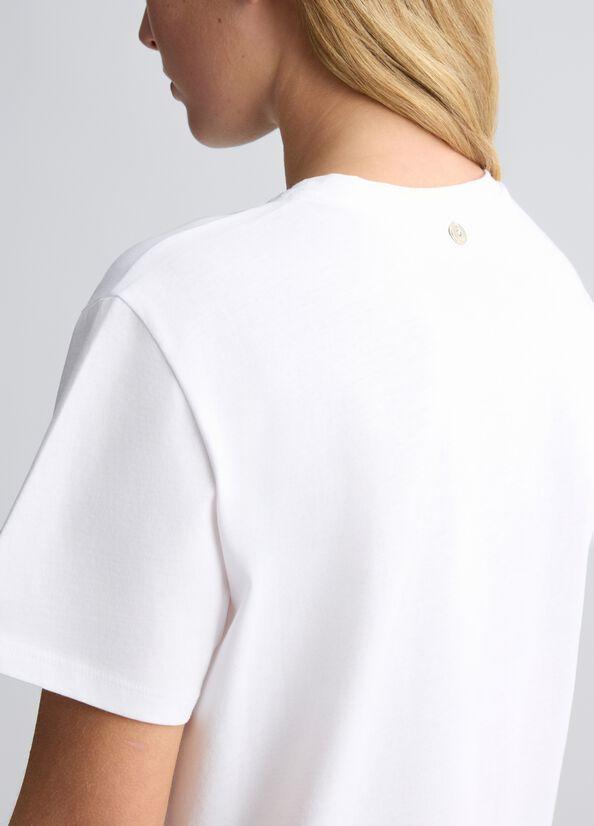 LIU JO T-SHIRT RICAMATA
