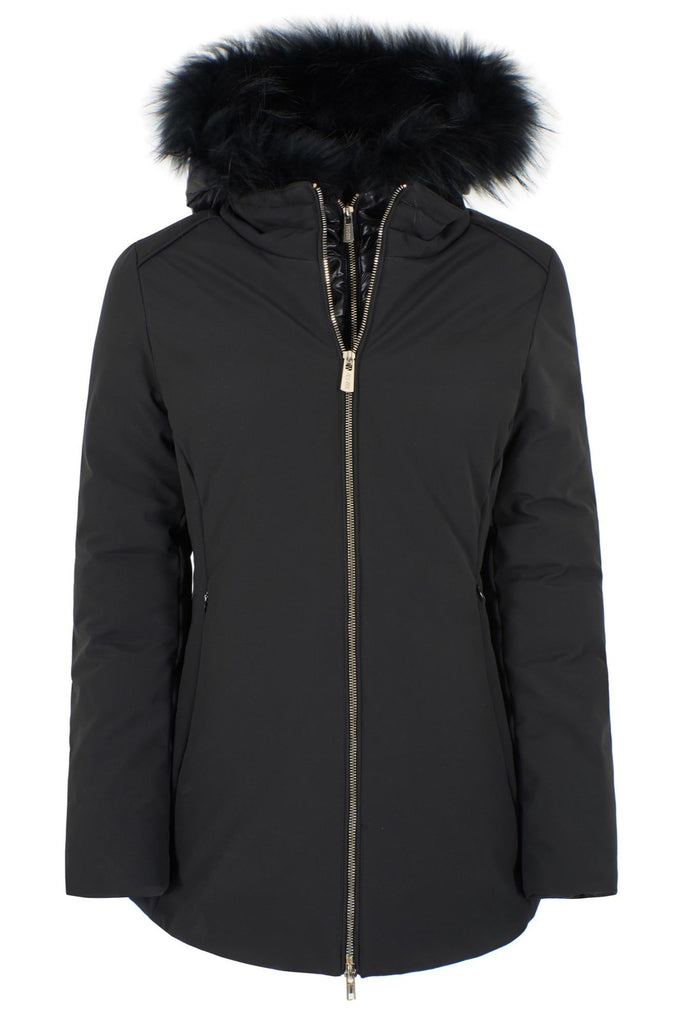 YES ZEE CAPPOTTO DONNA IN SOFTSHELL CON CAPPUCCIO